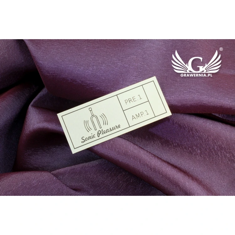 Nameplate - size: 75x30mm