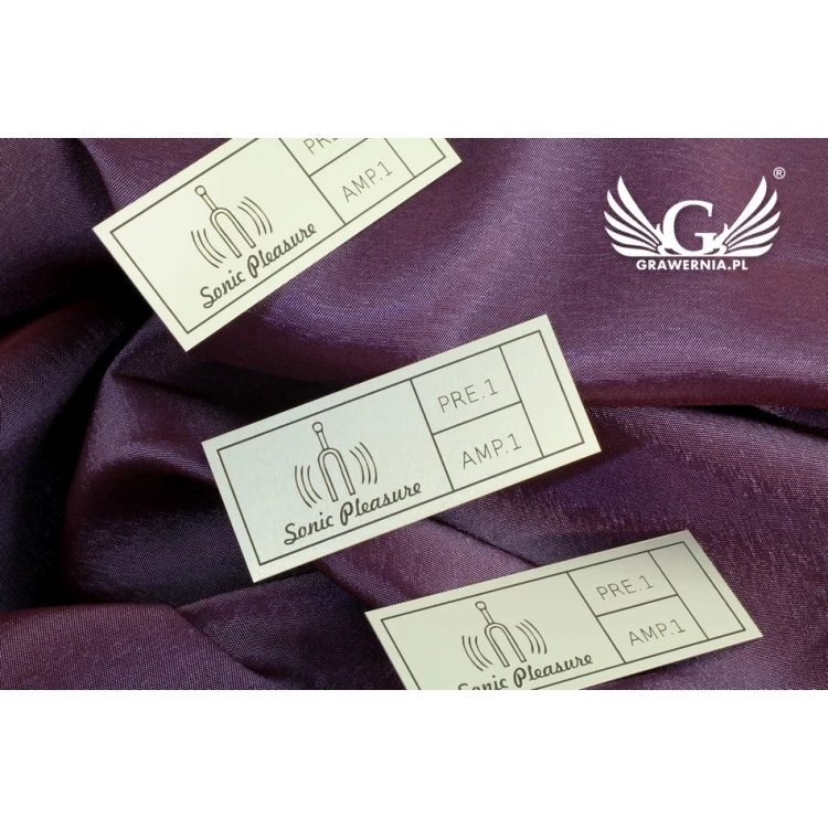 Nameplate - size: 75x30mm