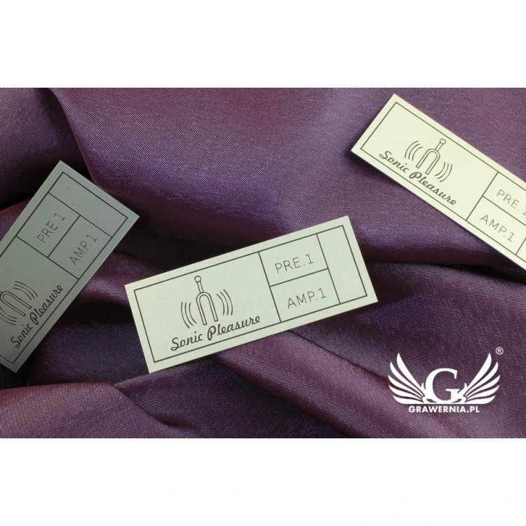 Nameplate - size: 75x30mm