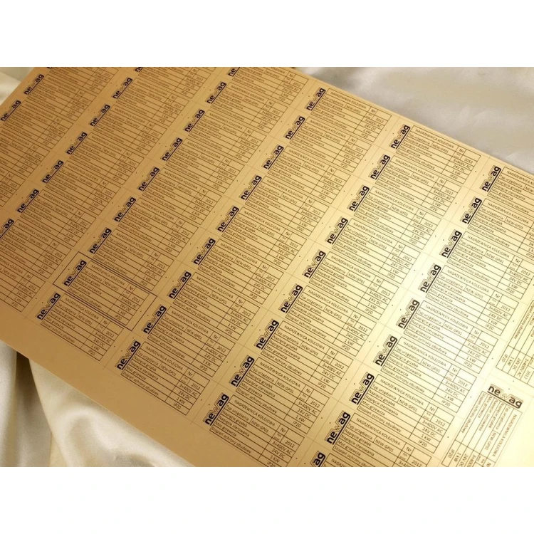 Nameplate - size: 75x30mm