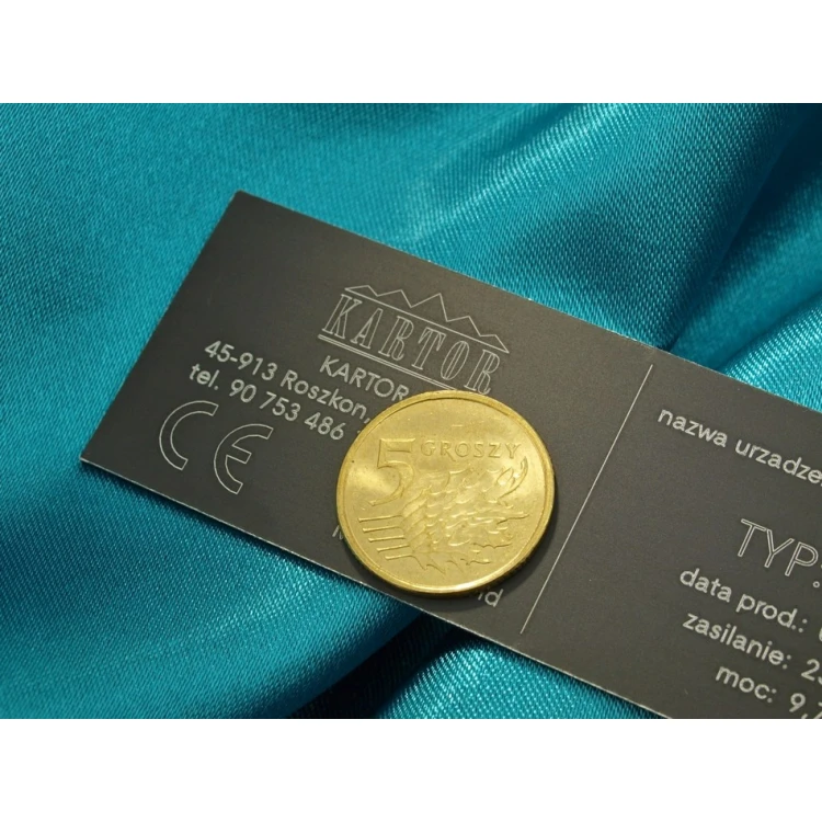 Anodized Aluminum Nameplates - Size: 100x30mm