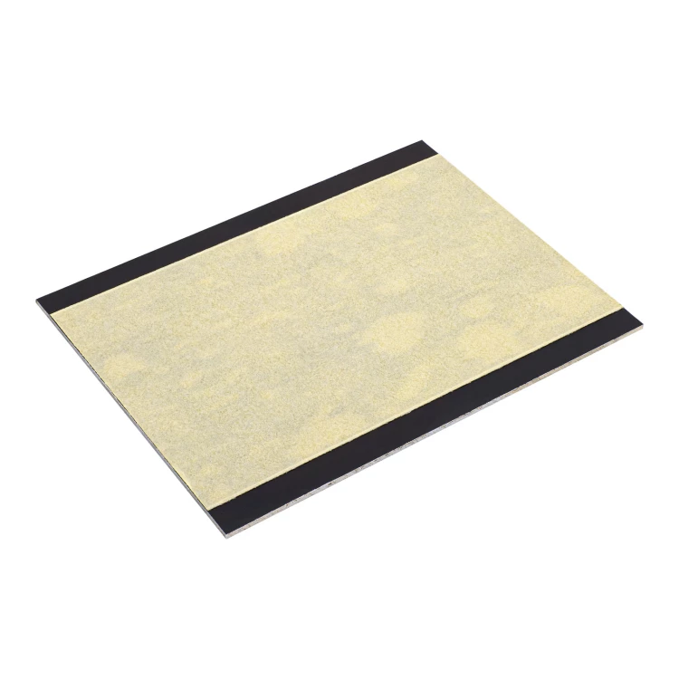Name plate in black anodised aluminium - Dimension 80x60mm - TZN051