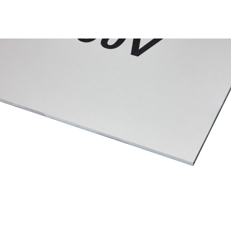 Name plate with warning signs - size 297x210mm (A4) - anodised aluminium - indestructible print - BHP188