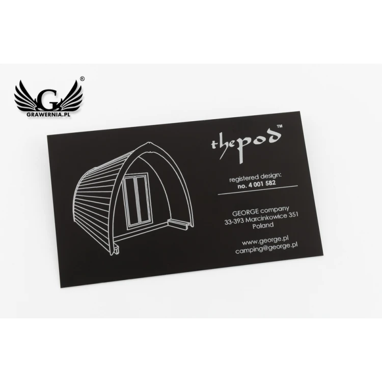 Aluminium Plates for Products - Size 120x70x1mm - TAB095
