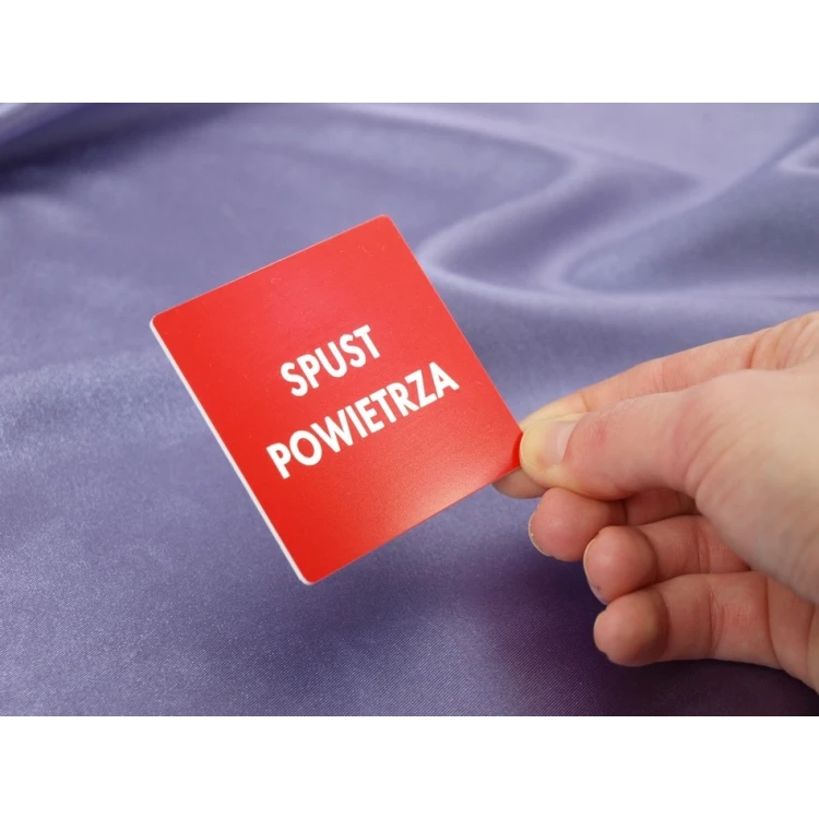 Red Labels for Device Marking - Size: 60x60mm