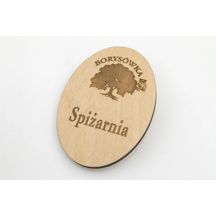 Wooden Door Plaques - ND009 - size 130x95mm