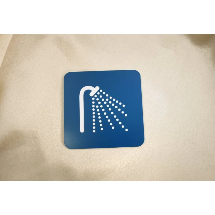 Graphic Plaques - Room and Corridor Signage with 80x80mm Plaques