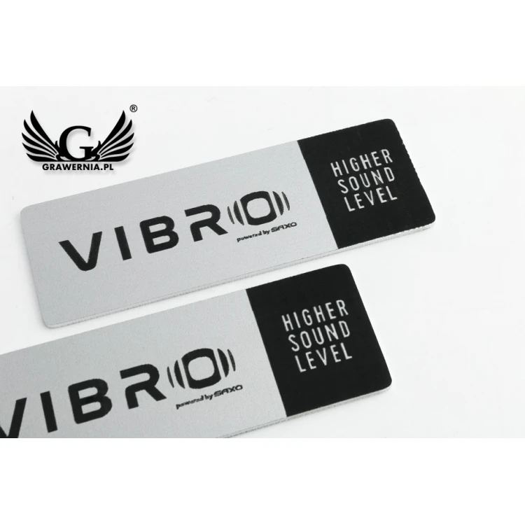 Engraved Aluply Aluminum Plates - Dimensions: 50x17mm - TAB103