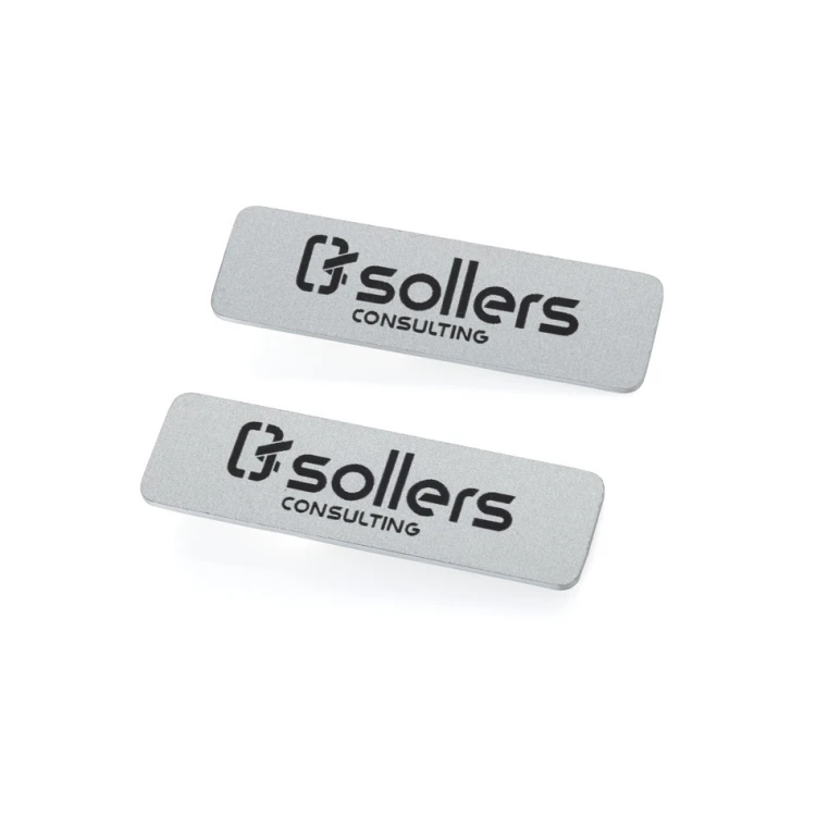 Engraved Aluply Aluminum Plates - Dimensions: 50x14mm - TAB421