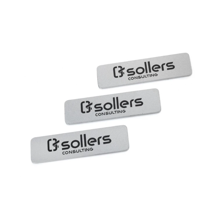 Engraved Aluply Aluminum Plates - Dimensions: 50x14mm - TAB421