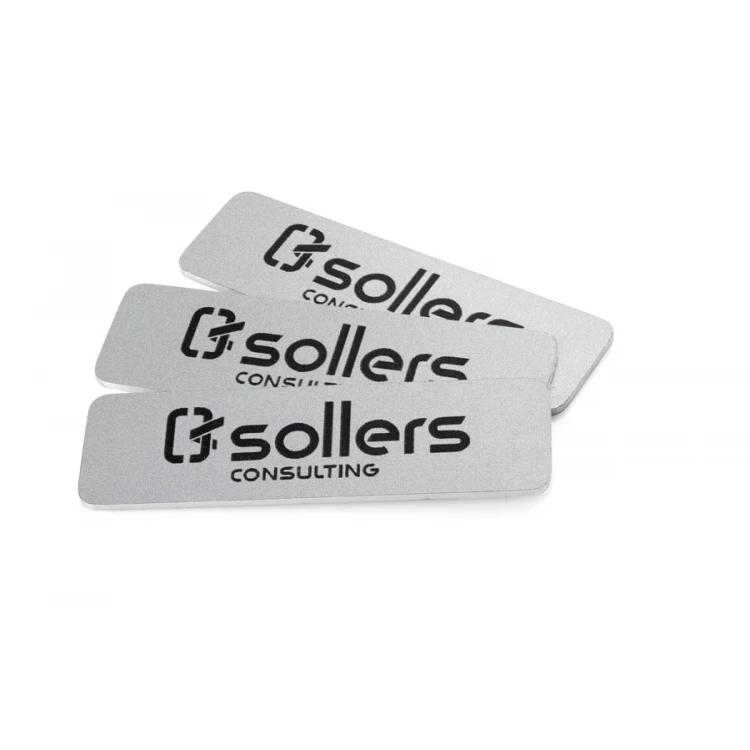 Engraved Aluply Aluminum Plates - Dimensions: 50x14mm - TAB421