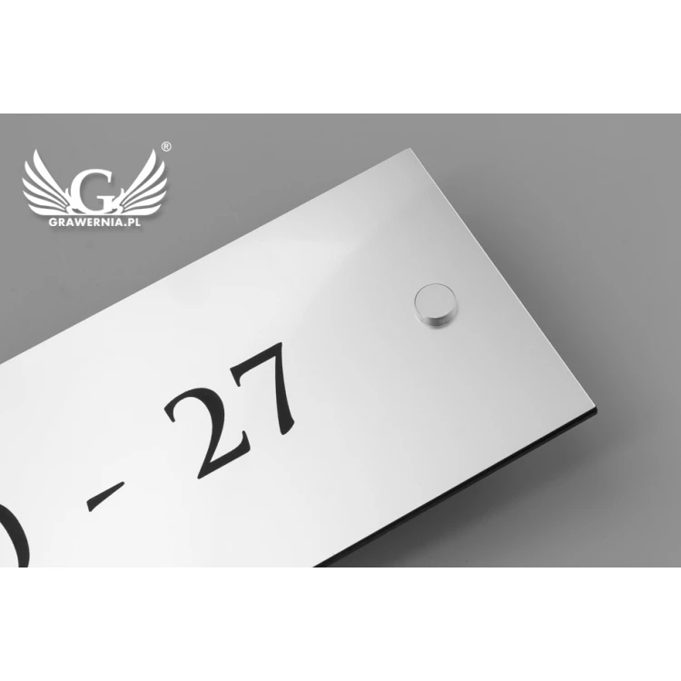 Information Plates - Rooms from to - SZ015a - dim. 250x100mm