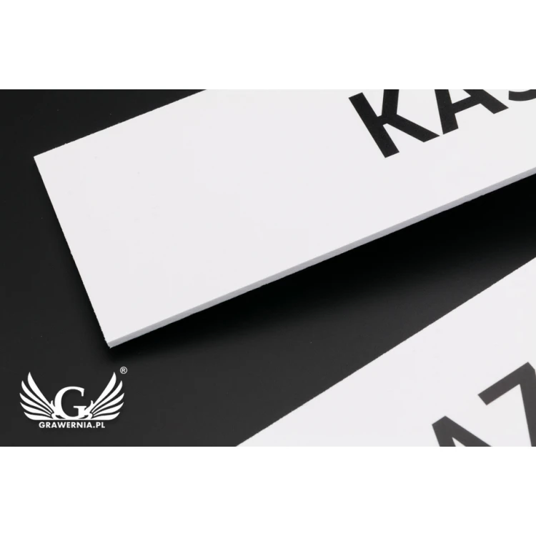 Door or Wall Plaques - PVC UV Print - Size 280x80mm - SZ128