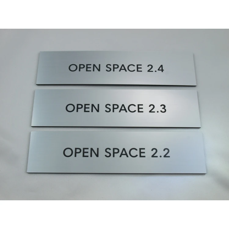 Door Plates - size 20x5cm