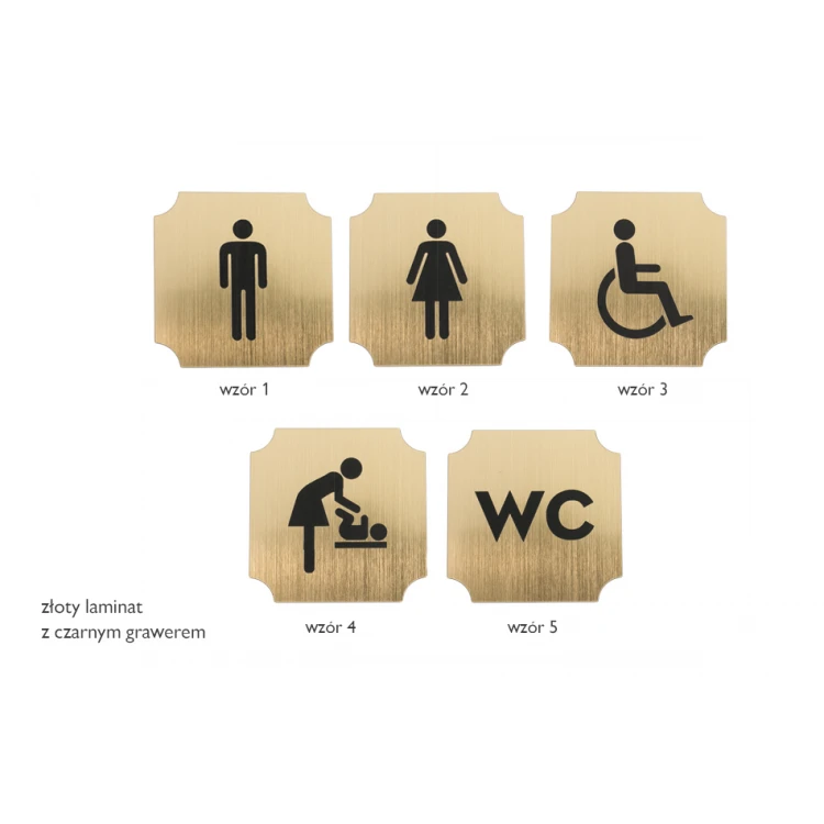 Toilet Signs - TT002 - size 5x5cm