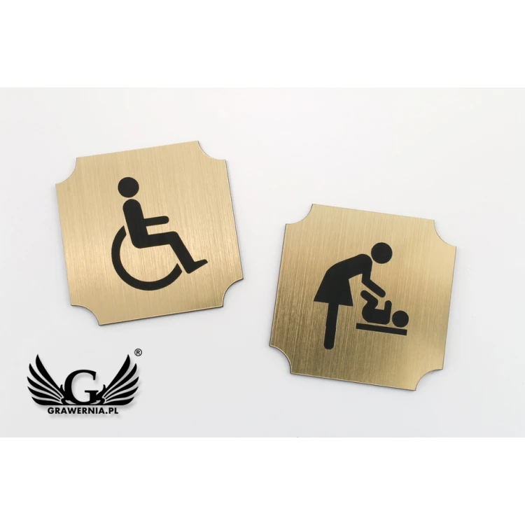 Toilet Signs - TT002 - size 5x5cm