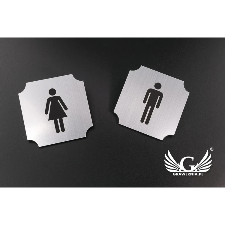 Toilet Signs - TT002 - size 5x5cm