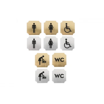 Toilet Signs - TT002 - size 5x5cm
