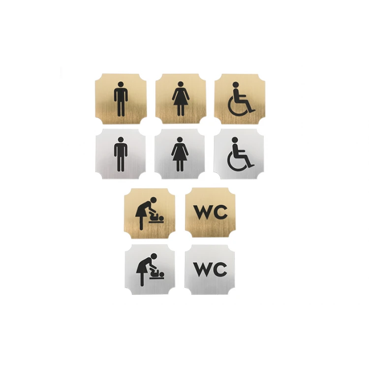 Toilet Signs - TT002 - size 5x5cm