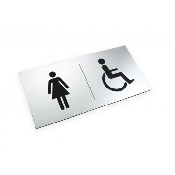 Toilet Signs - TT005 - size 16x8cm