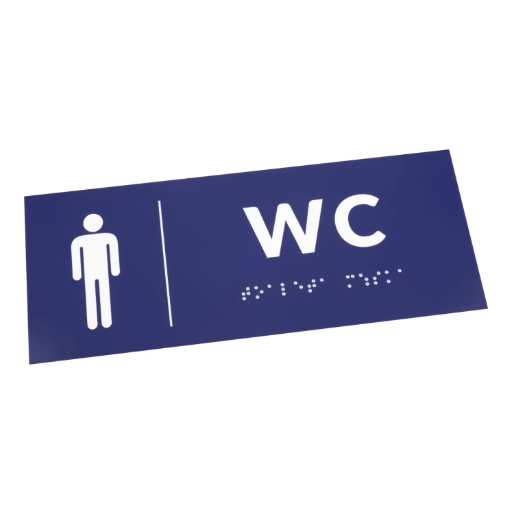 Engraving Laminate Toilet Signs - size 200x80mm - TT043