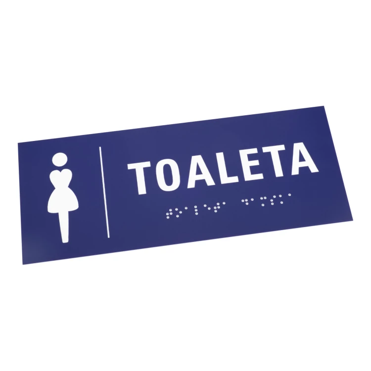 Engraving Laminate Toilet Signs - size 200x80mm - TT046