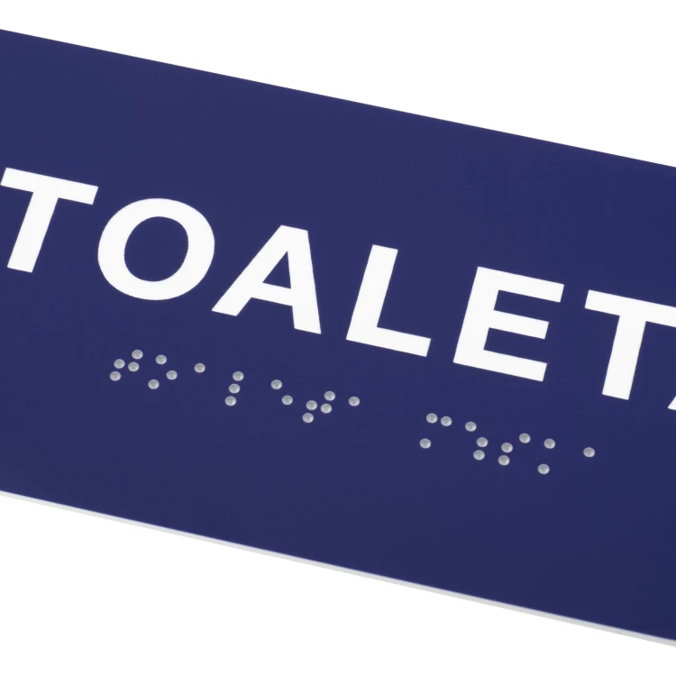 Engraving Laminate Toilet Signs - size 200x80mm - TT048