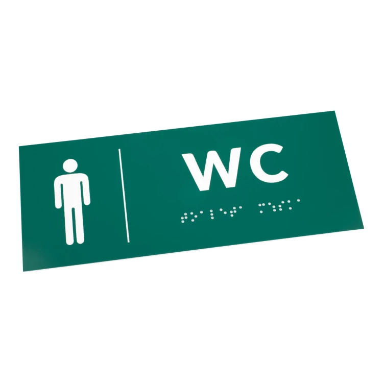Engraving Laminate Toilet Signs - size 200x80mm - TT053