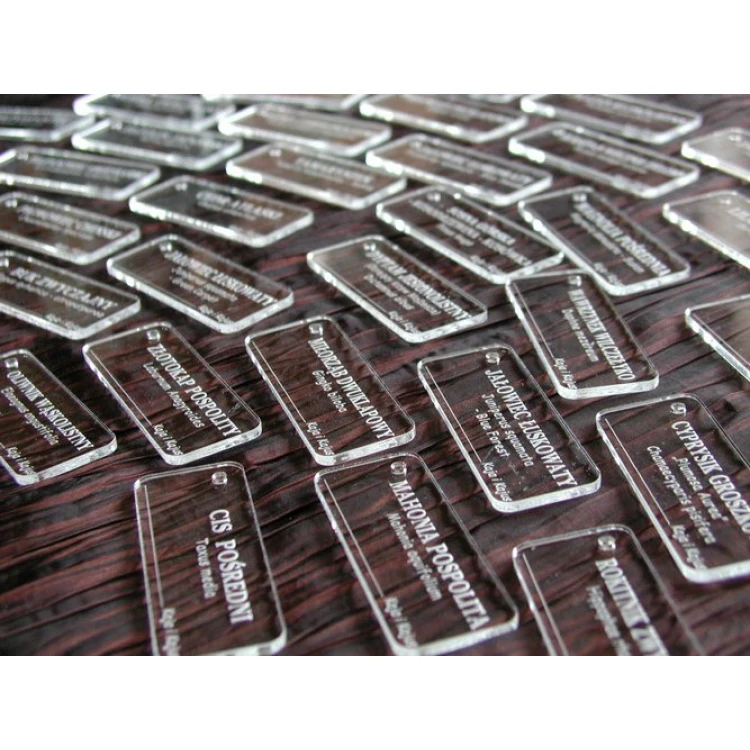3mm Plexiglass Description Plates - BA033
