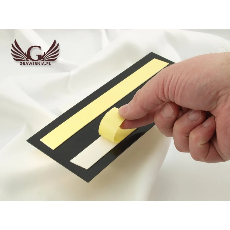 Warning signs - self-adhesive - size 20x8cm