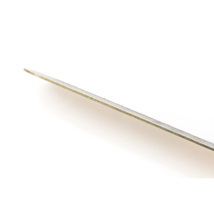 Brass Coated Nameplates - Dimensions: 14x65mm - TZN045