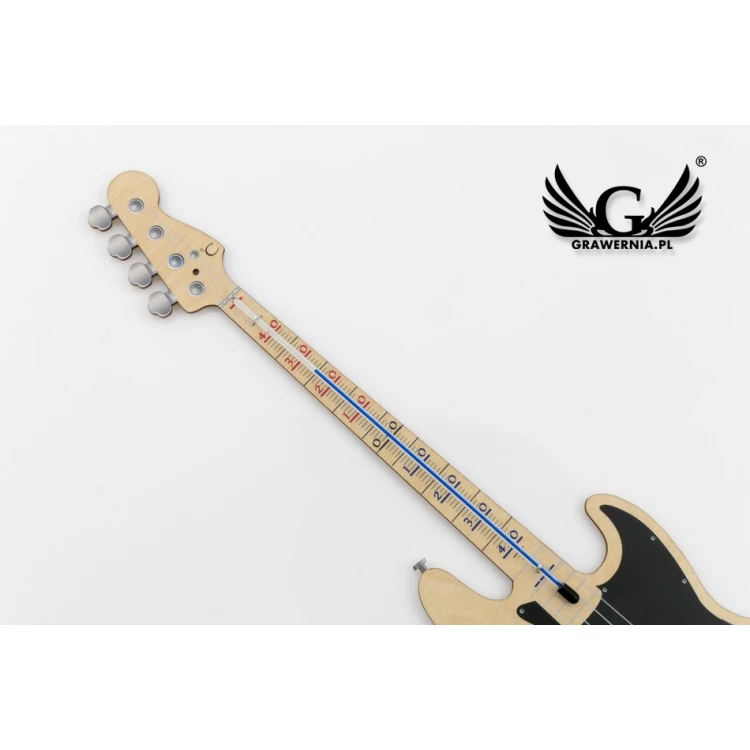 Bassist's Thermometer - Bass Guitar - Colorful UV Print - TER001