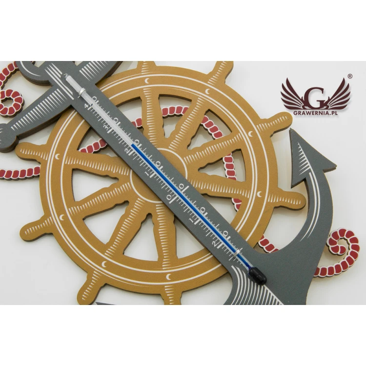 Captain's Thermometer - UV Digital Print - TER009
