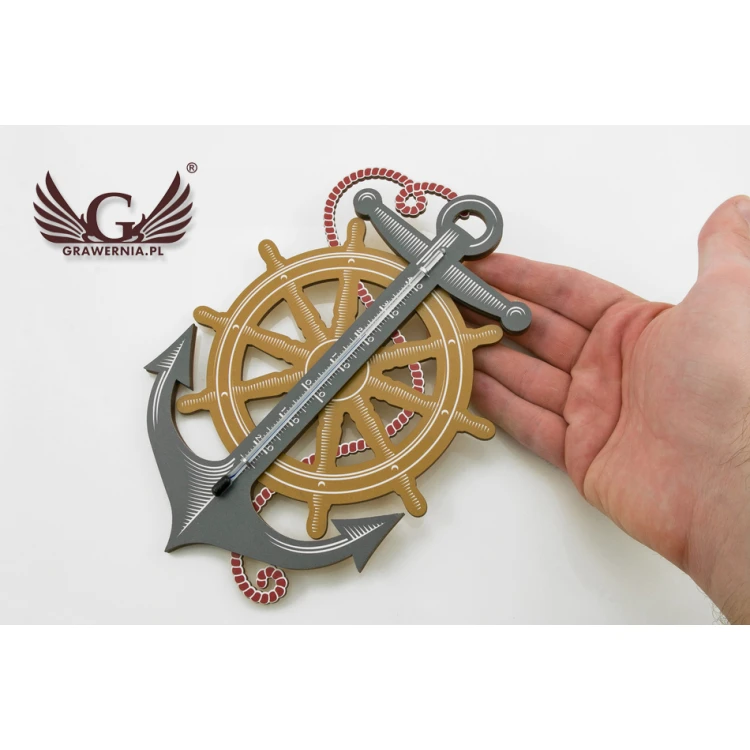 Captain's Thermometer - UV Digital Print - TER009