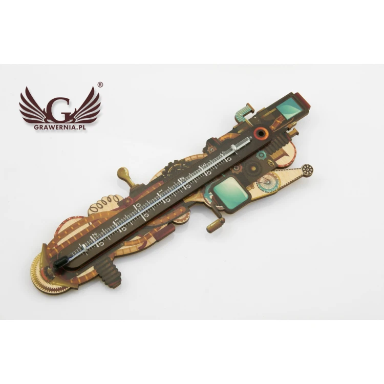 Steampunk Thermometer - UV Digital Print - TER010