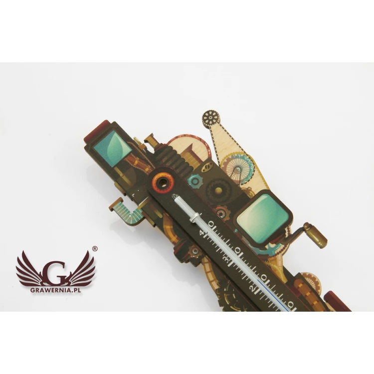 Steampunk Thermometer - UV Digital Print - TER010