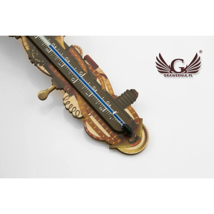 Steampunk Thermometer - UV Digital Print - TER010