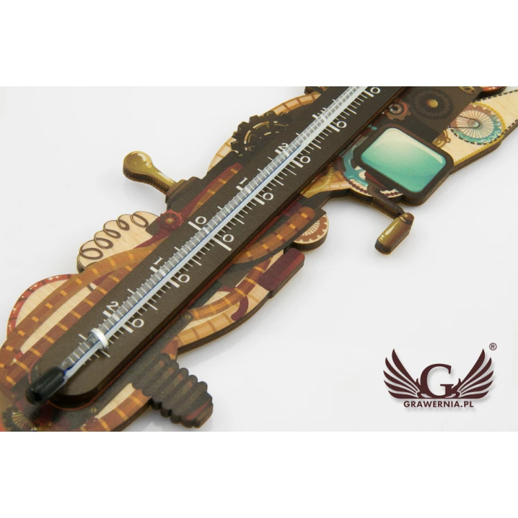Steampunk Thermometer - UV Digital Print - TER010