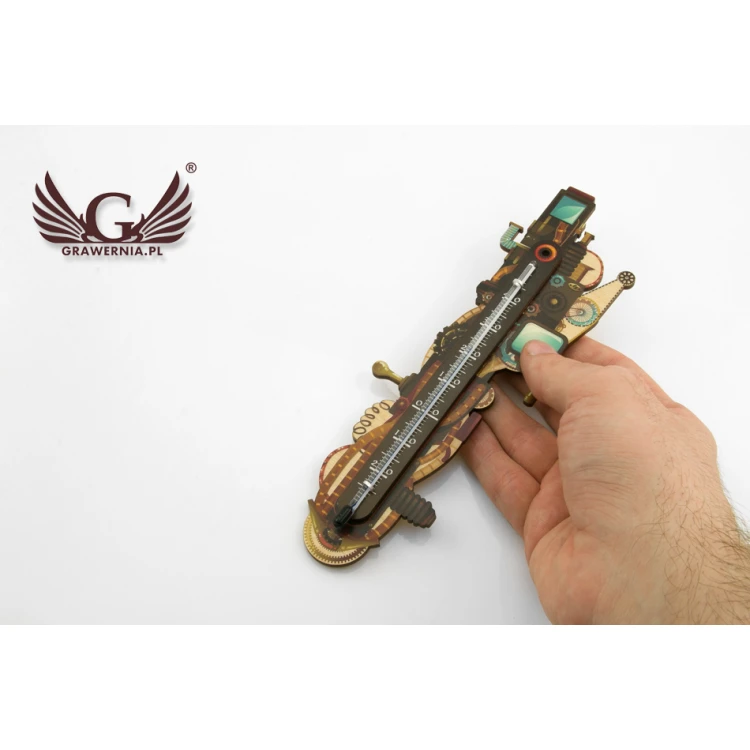 Steampunk Thermometer - UV Digital Print - TER010
