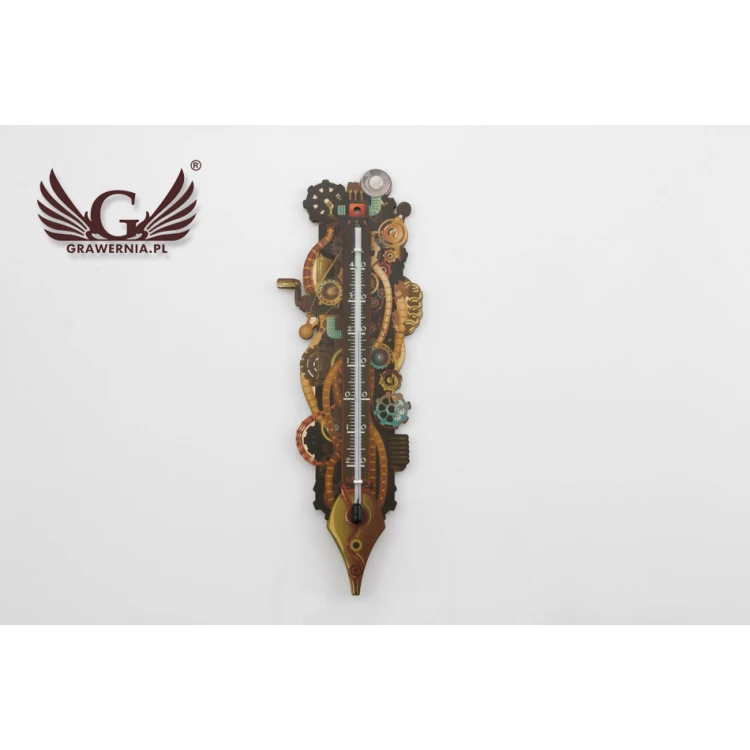 Steampunk Thermometer - UV Digital Print - TER011