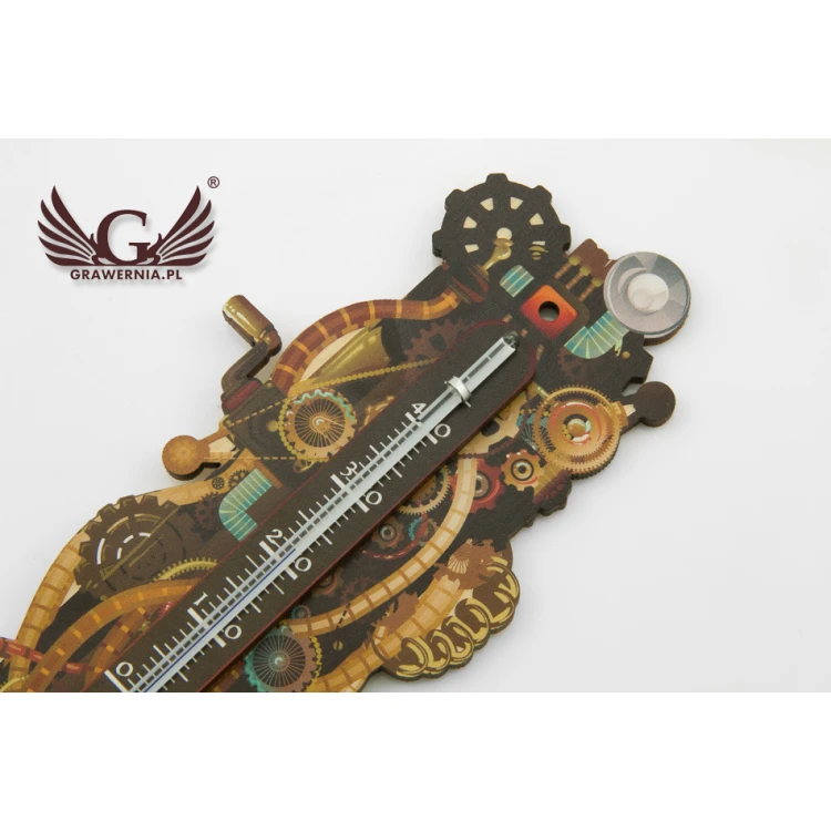 Steampunk Thermometer - UV Digital Print - TER011