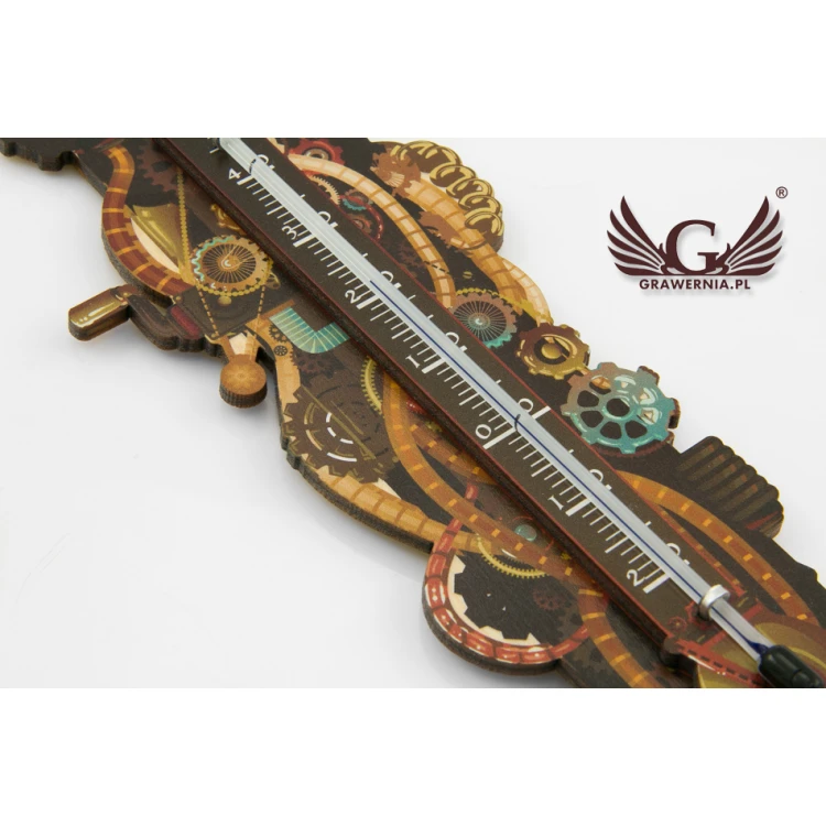 Steampunk Thermometer - UV Digital Print - TER011