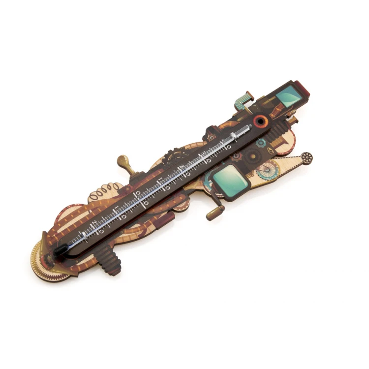 Steampunk Thermometer - UV Digital Print - TER010