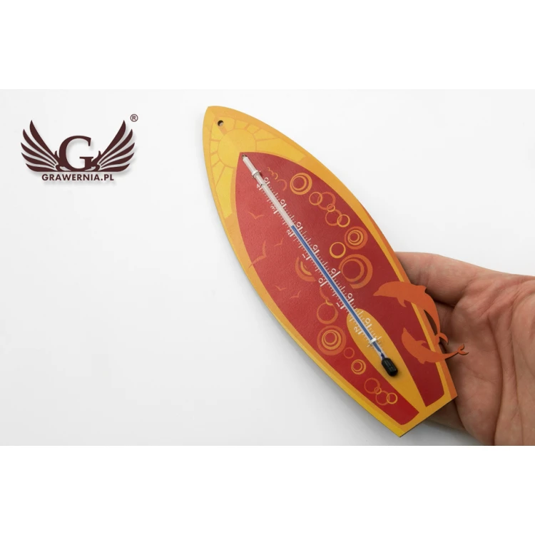 Surfer's Thermometer - Digital UV Print - TER007