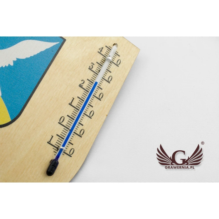 Thermometer with city coat of arms - UV digital print - TER015