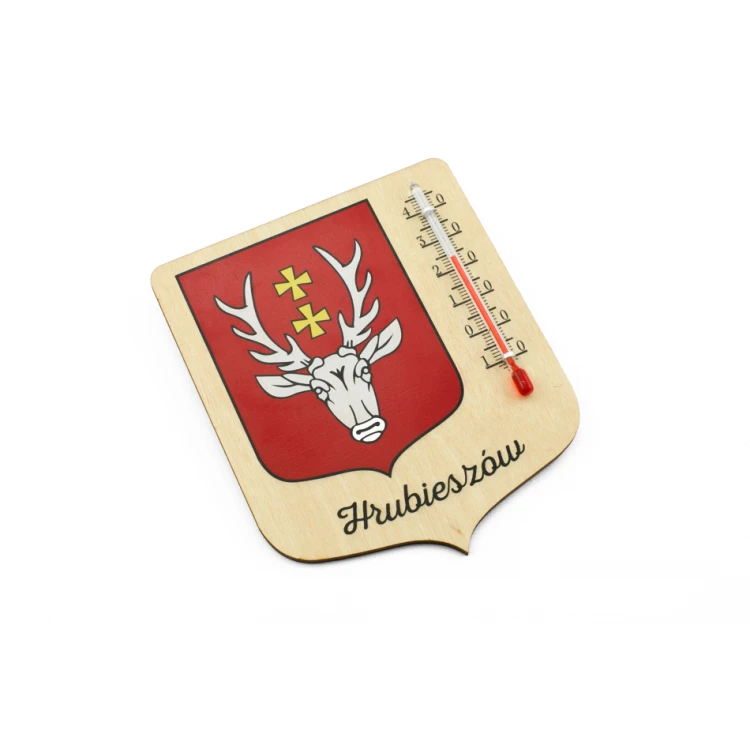 Thermometer with city coat of arms - UV digital print - TER018