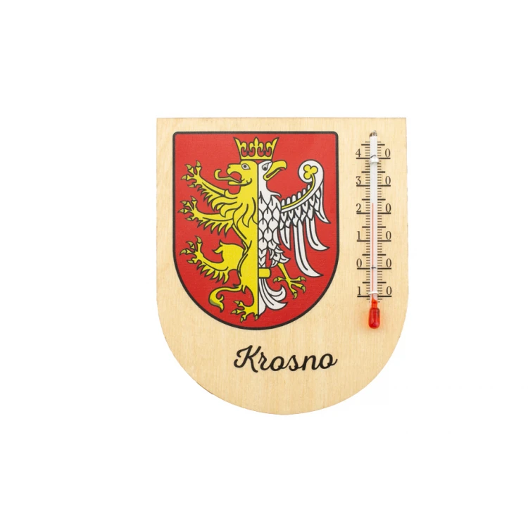 Thermometer with city coat of arms - UV digital print - TER014
