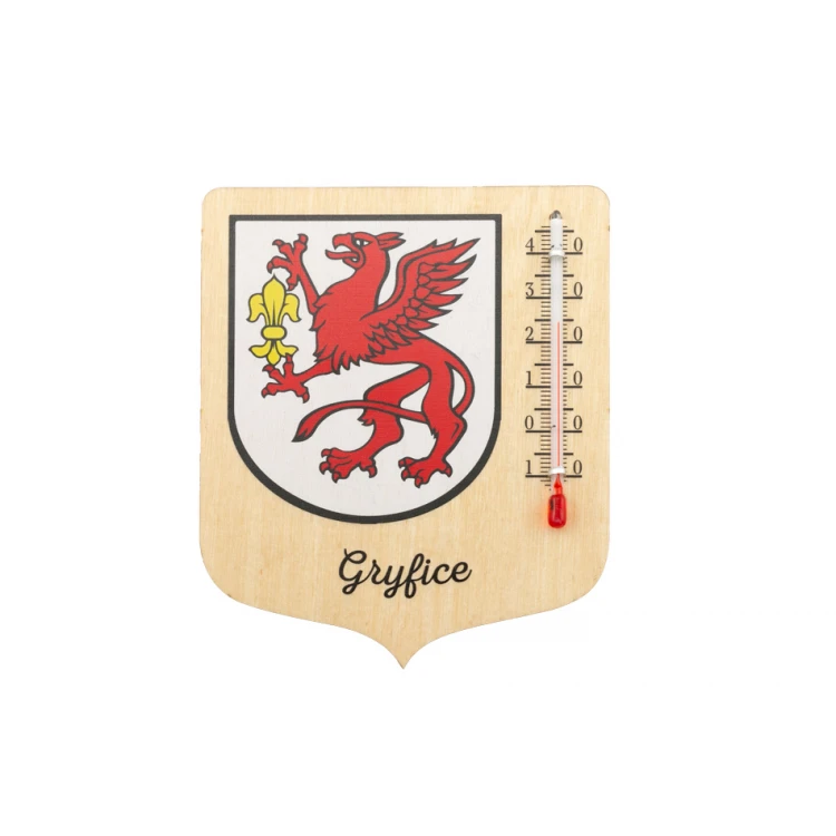 Thermometer with city coat of arms - UV digital print - TER019