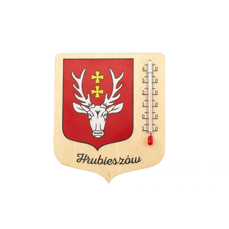Thermometer with city coat of arms - UV digital print - TER018