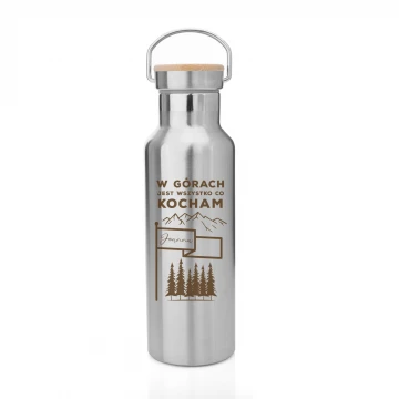 Denali Stainless Steel Thermos - 500ml - In the mountains is everything I love - TRM005